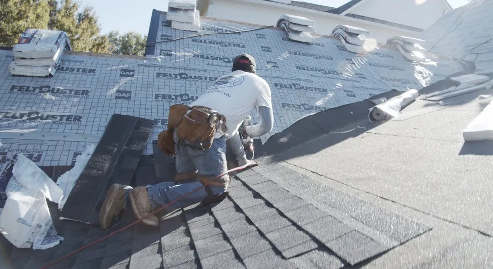 Slide of The Piedmont Roofing