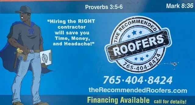 Slide of The Recommended Roofers