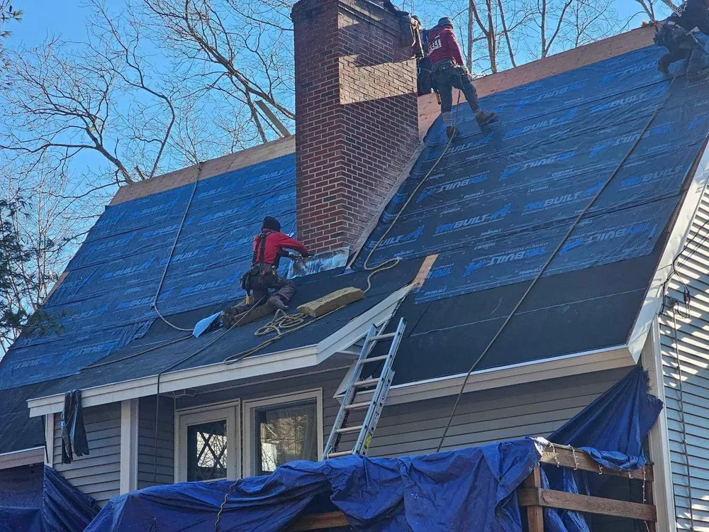 Slide of The Red Blox Masonry And Roofing