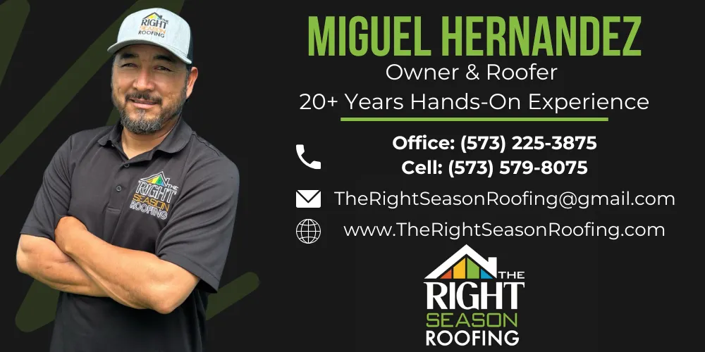 Slide of The Right Season Roofing