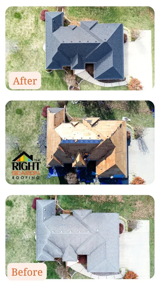 Slide of The Right Season Roofing