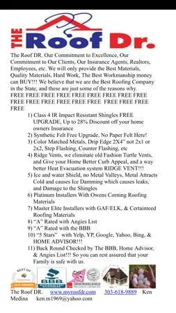 Slide of The Roof Dr