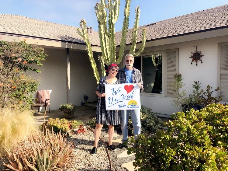 Slide of The Roof Masters