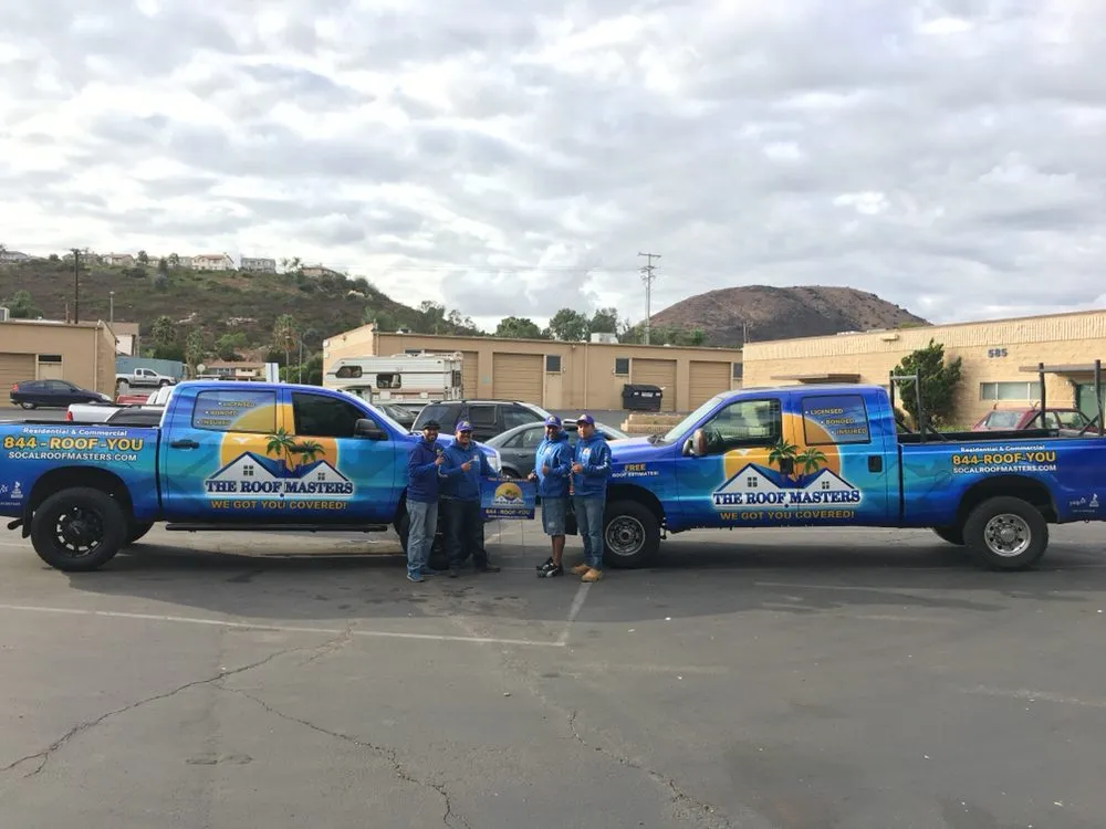 Slide of The Roof Masters