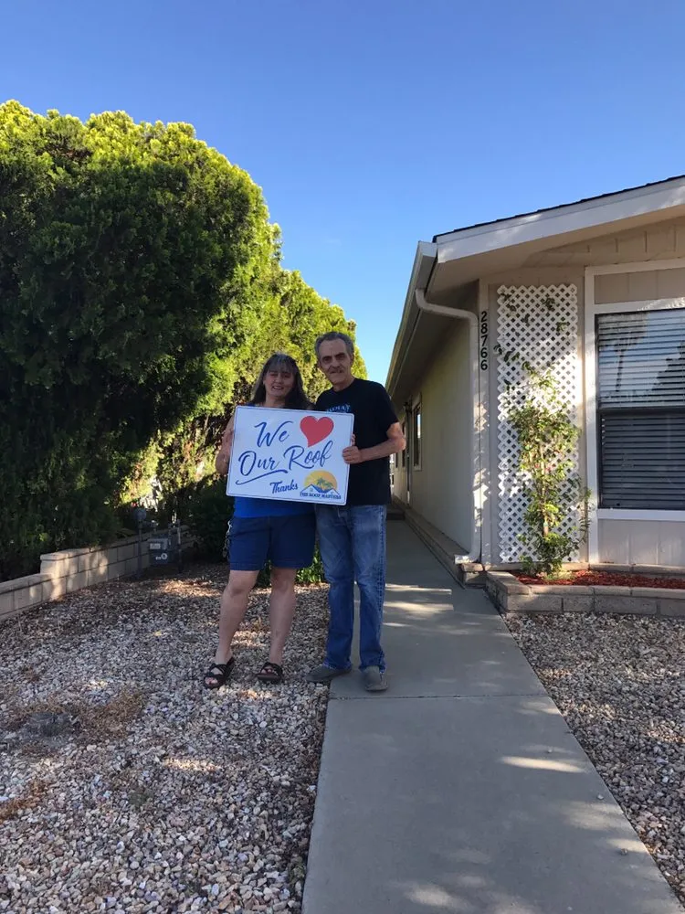 Slide of The Roof Masters