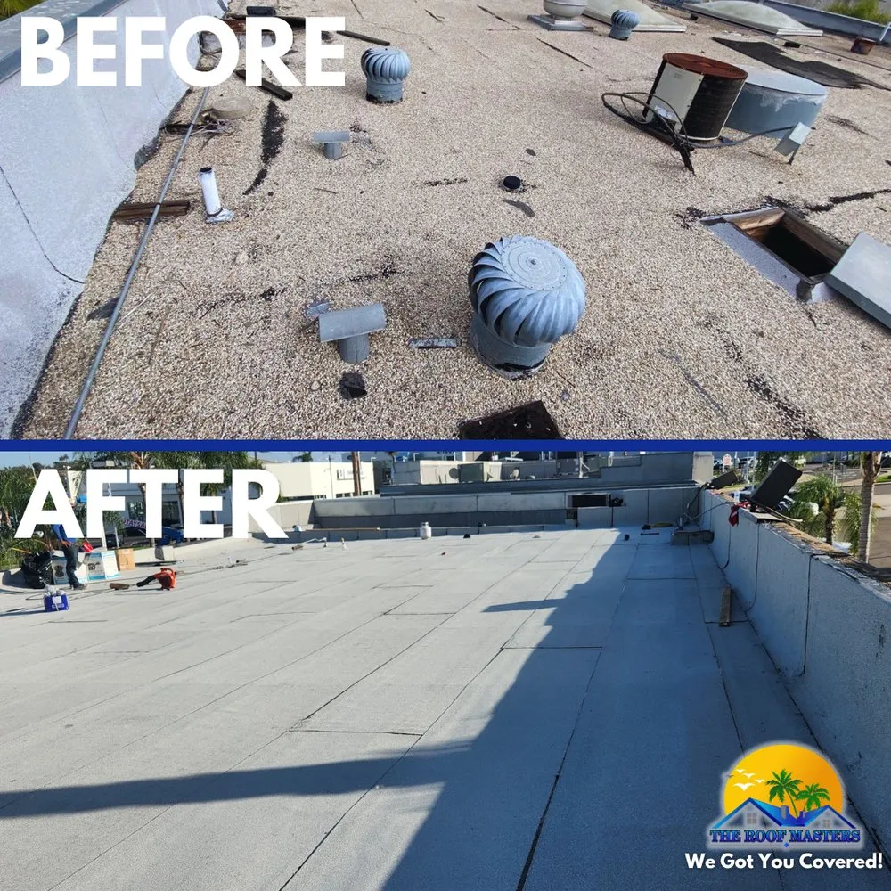 Slide of The Roof Masters