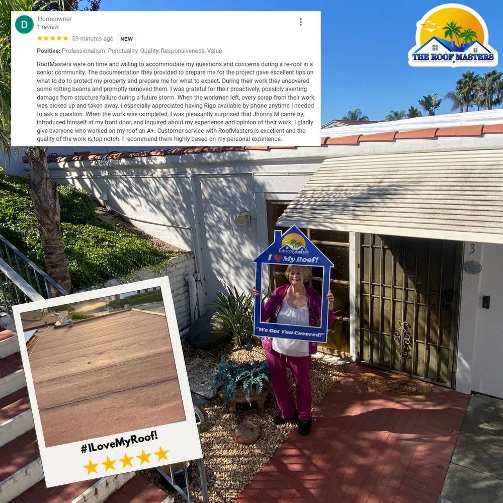 Slide of The Roof Masters