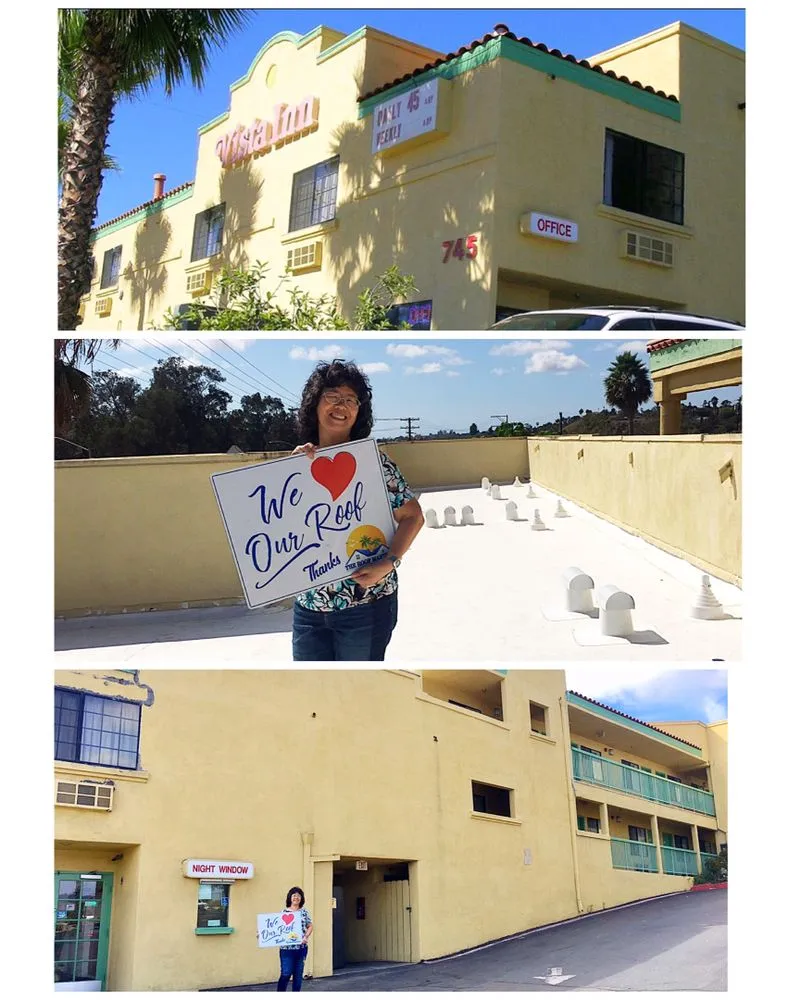 Slide of The Roof Masters