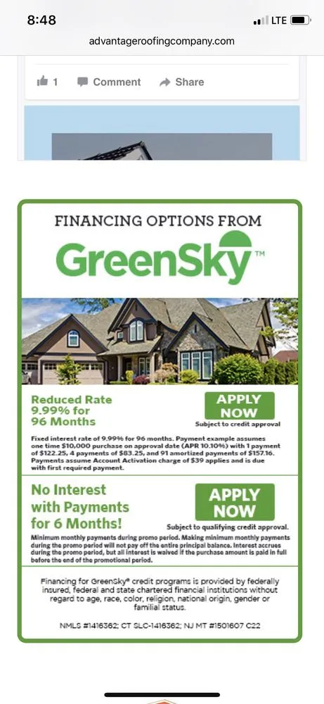 Slide of The Roof Medic