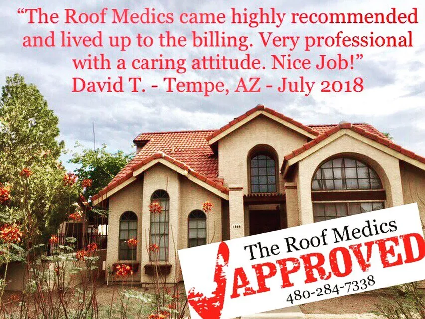 Slide of The Roof Medics