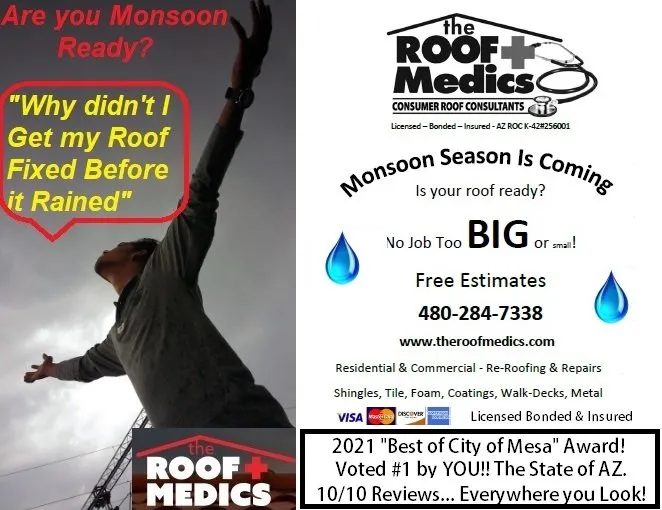 Slide of The Roof Medics