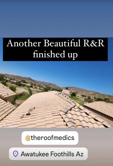 Slide of The Roof Medics