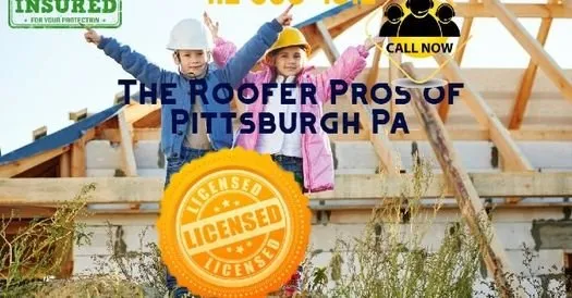 The Roofer Pros of Pittsburgh PA Logo