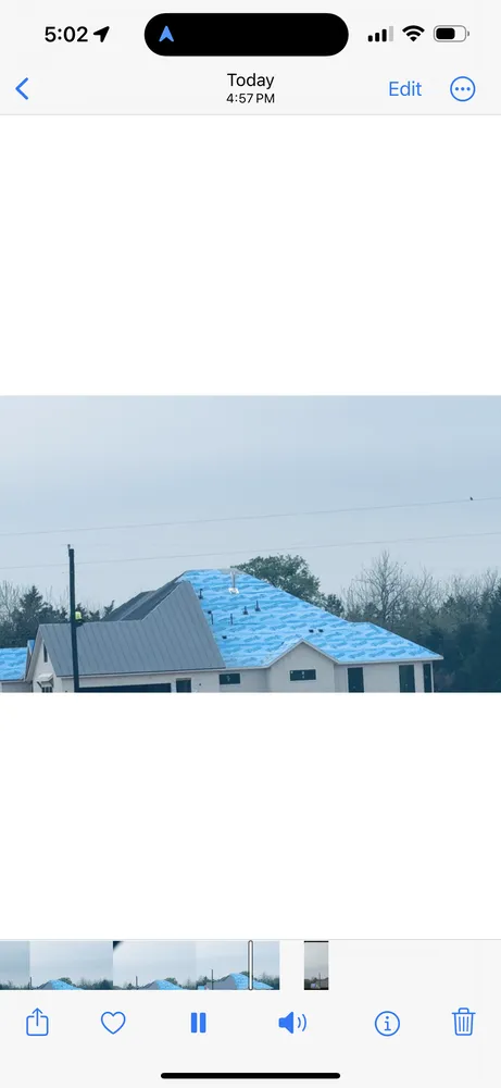 Slide of The Roofers Association