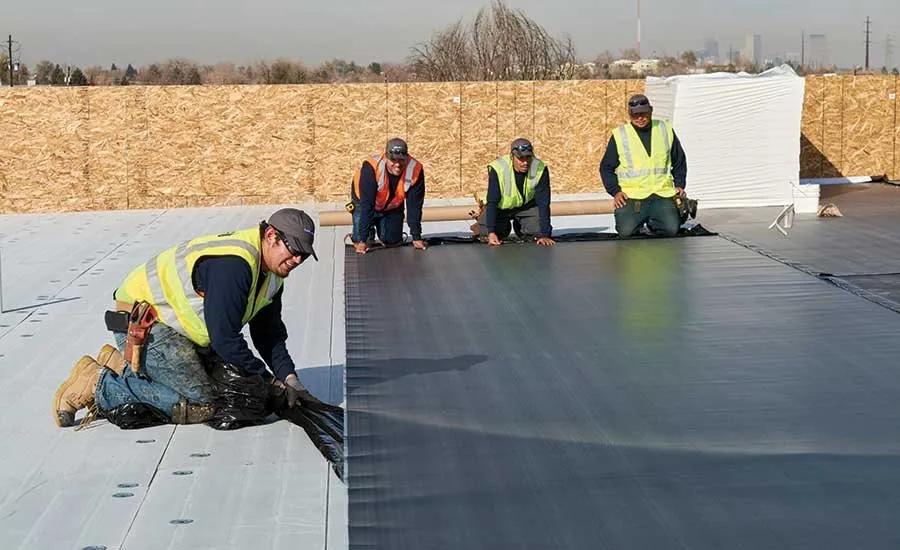 Slide of The roofers Team hermosa beach