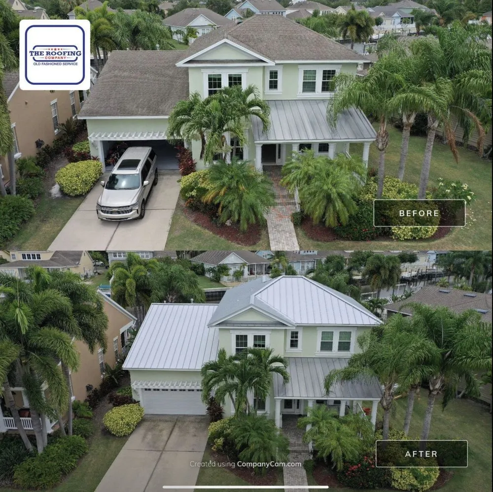 Slide of The Roofing Company