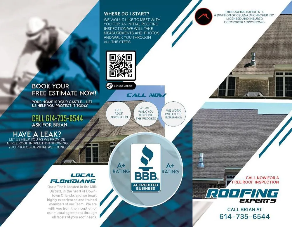 Slide of The Roofing Experts