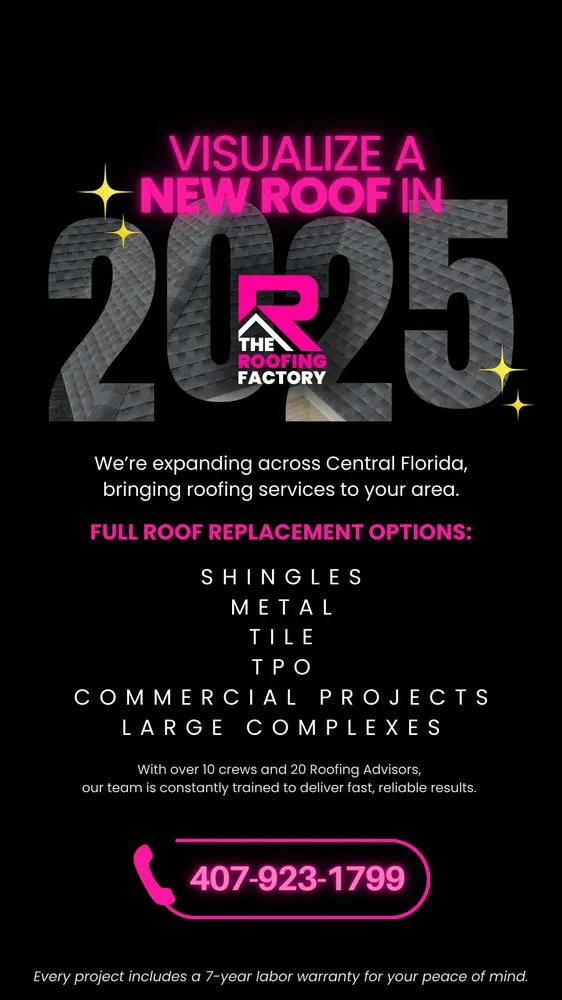 Slide of The Roofing Factory