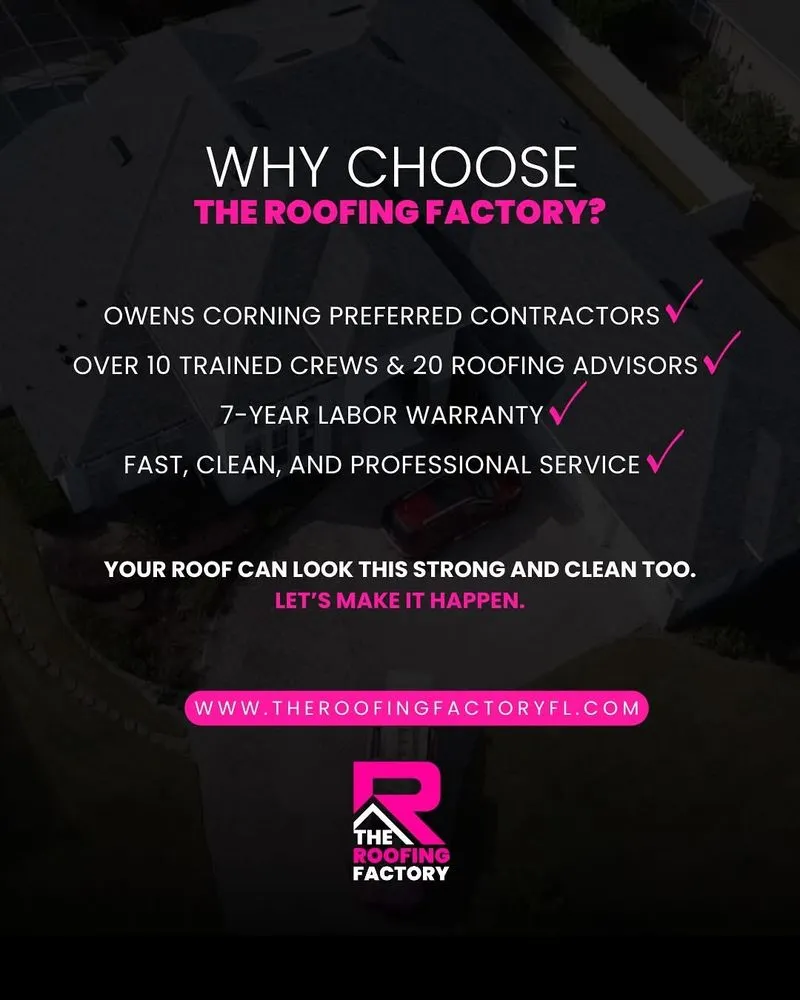 Slide of The Roofing Factory