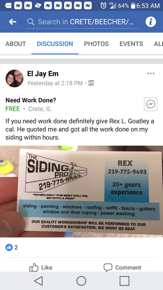 Slide of The Siding Pro
