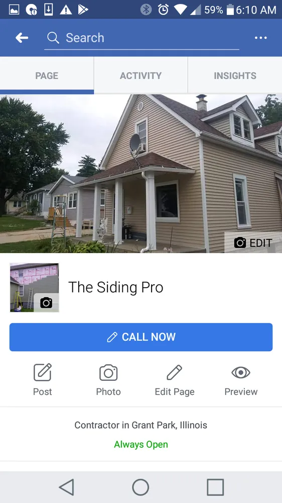 Slide of The Siding Pro