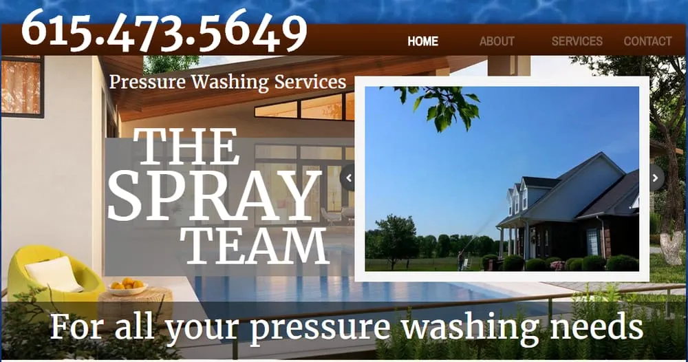 Slide of The Spray Team