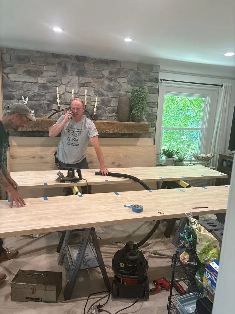 Slide of The Stevensons' Home Improvement