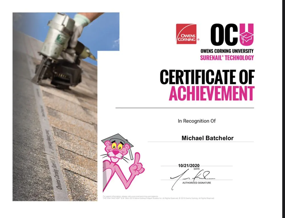 Slide of The Trusted Roofers