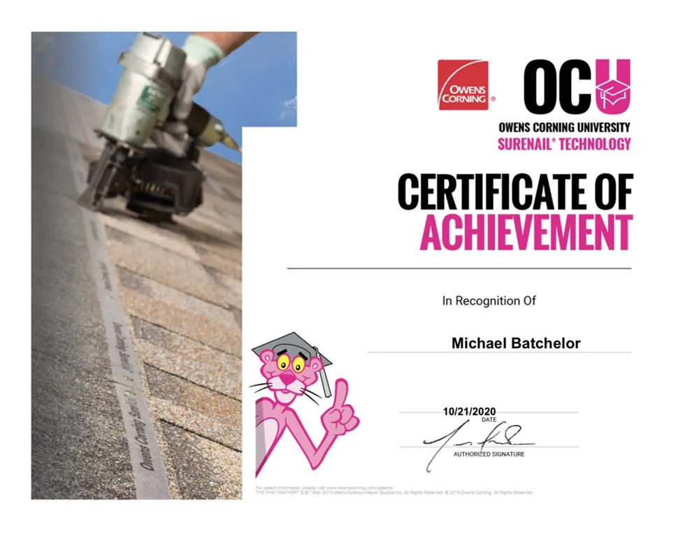 Slide of The Trusted Roofers