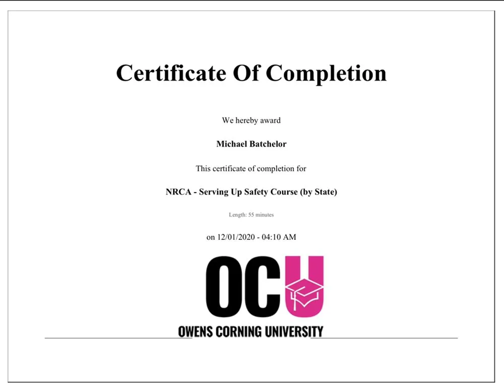 Slide of The Trusted Roofers