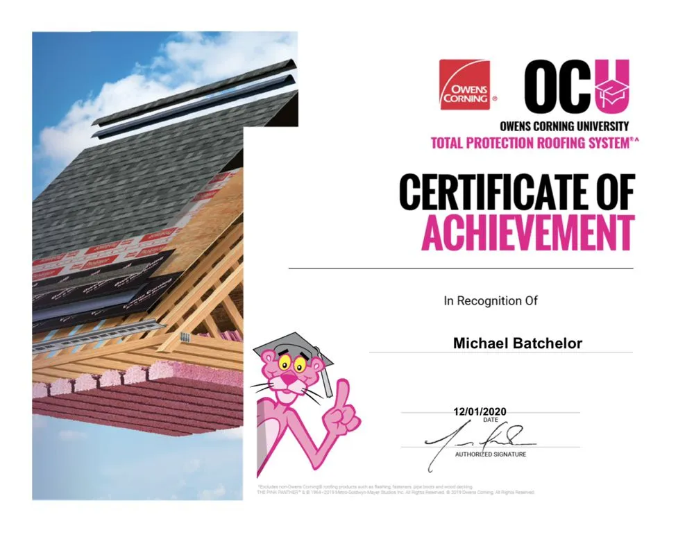 Slide of The Trusted Roofers