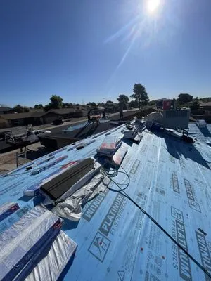 The Valley Roofing & Construction Agency Logo