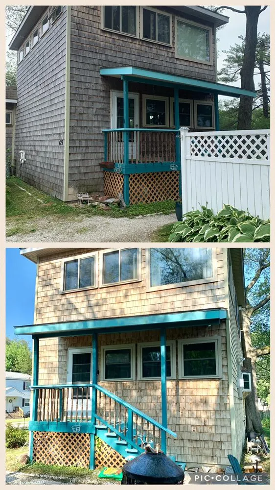Local shingle roofing service in East Fairfield, VT by The Waterboy House Washing