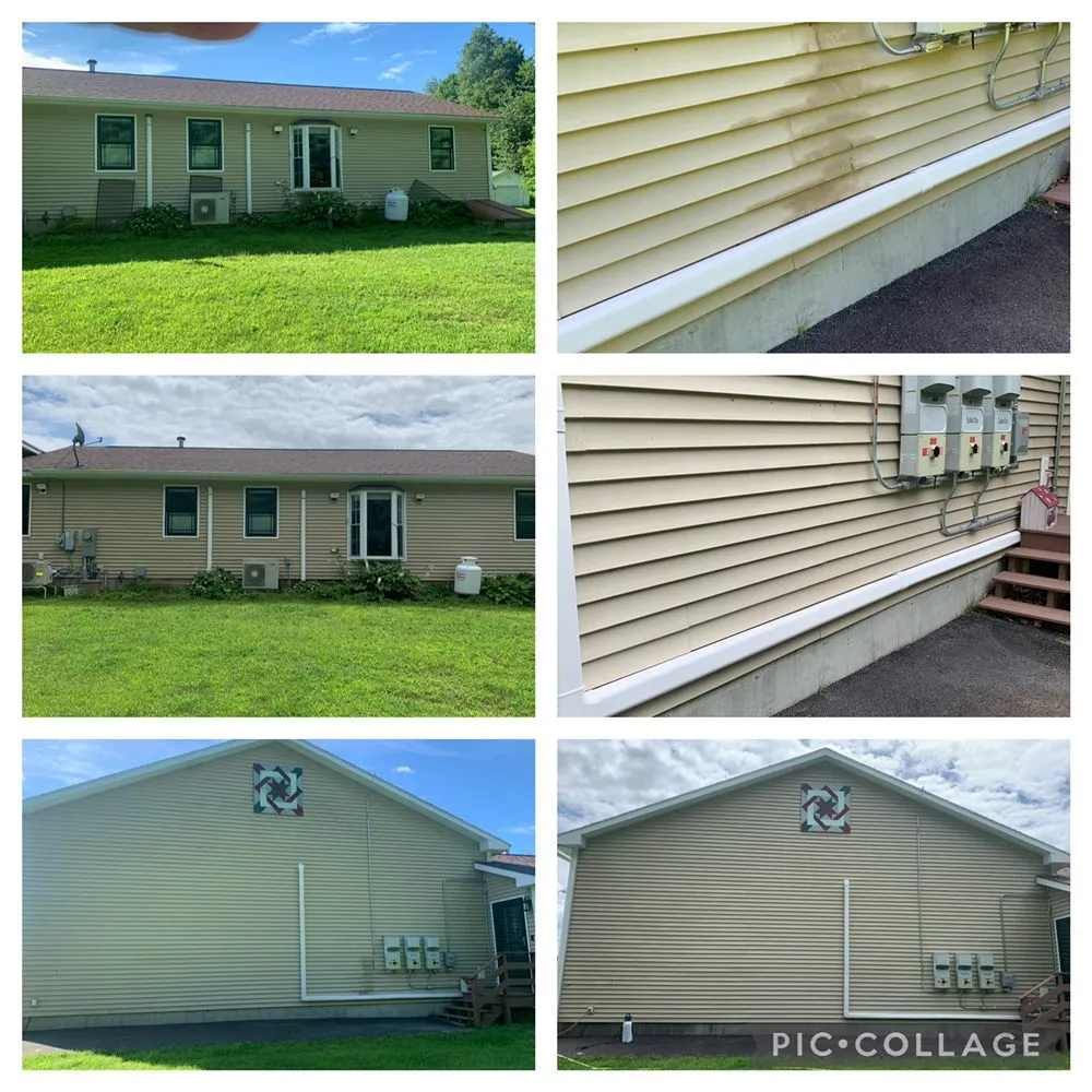 Professional roof installation for homes in East Fairfield, VT by The Waterboy House Washing