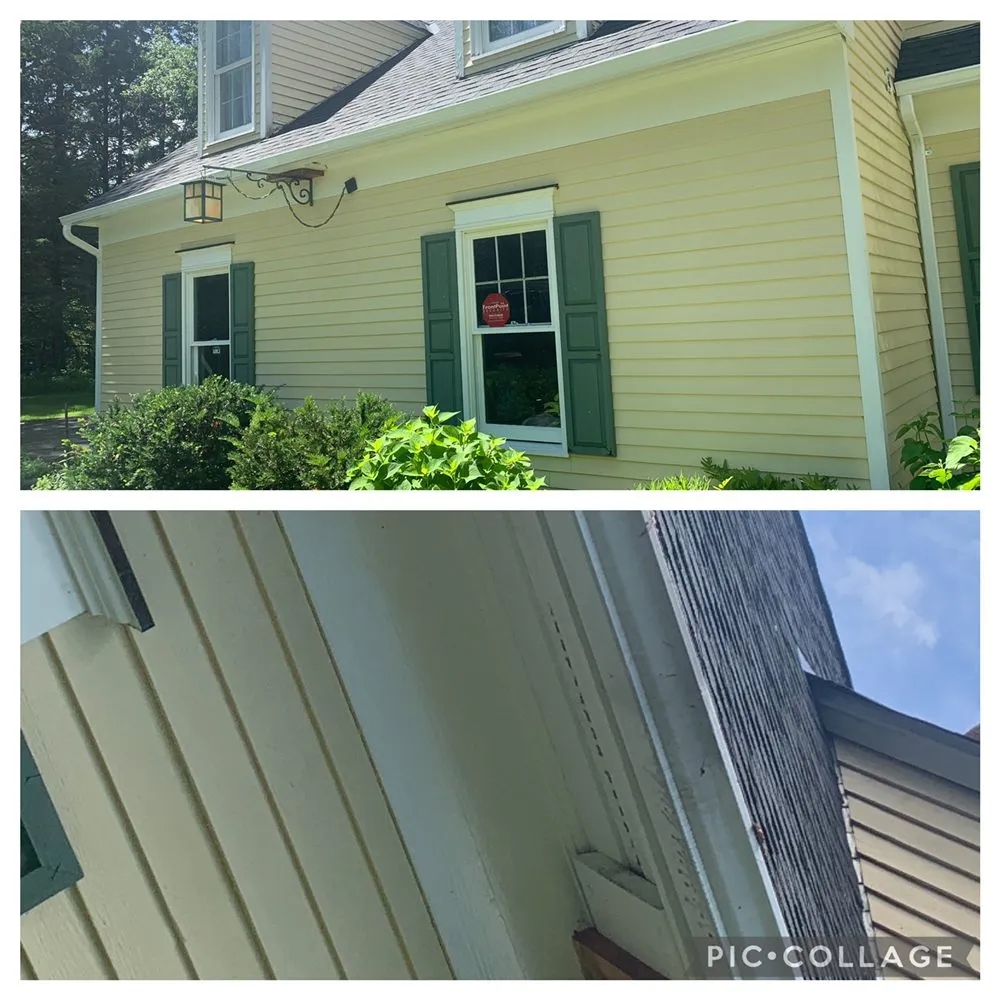 Professional shingle roofing service in East Fairfield, VT by The Waterboy House Washing