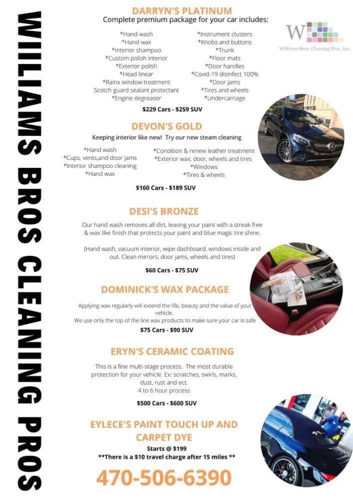 Slide of The Williams Brothers Group