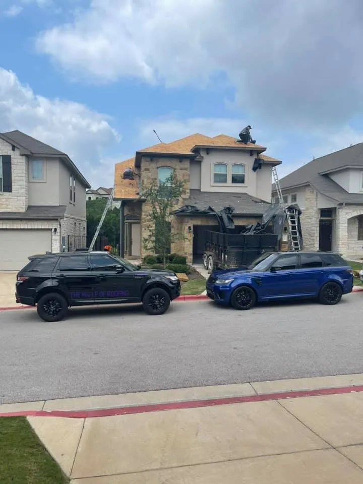 Slide of The Wolf of Roofing