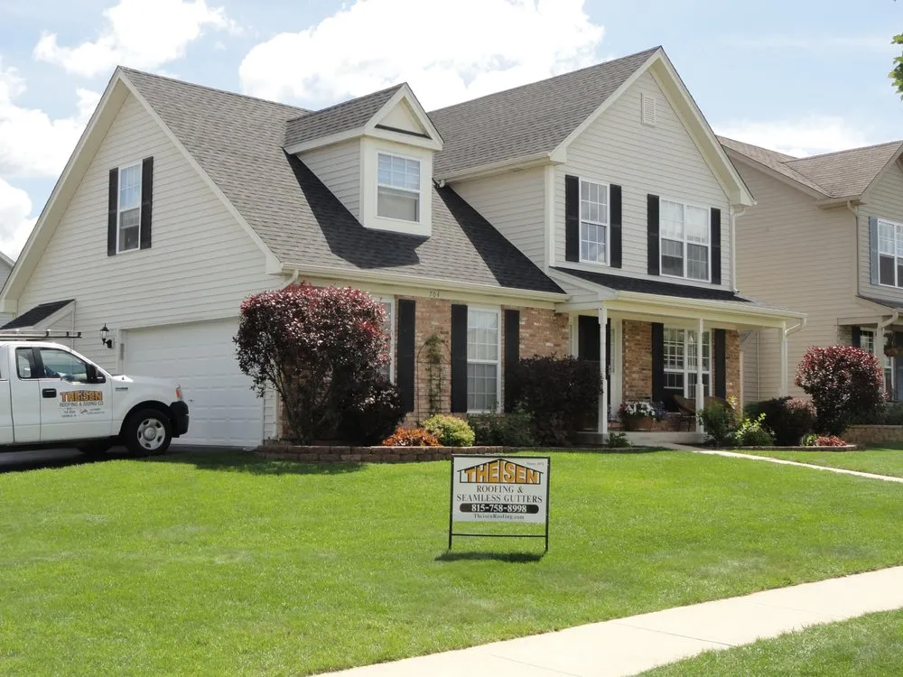 Slide of Theisen Roofing & Siding