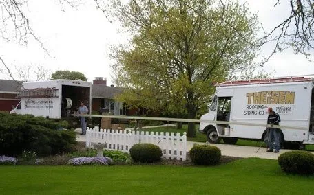 Slide of Theisen Roofing & Siding
