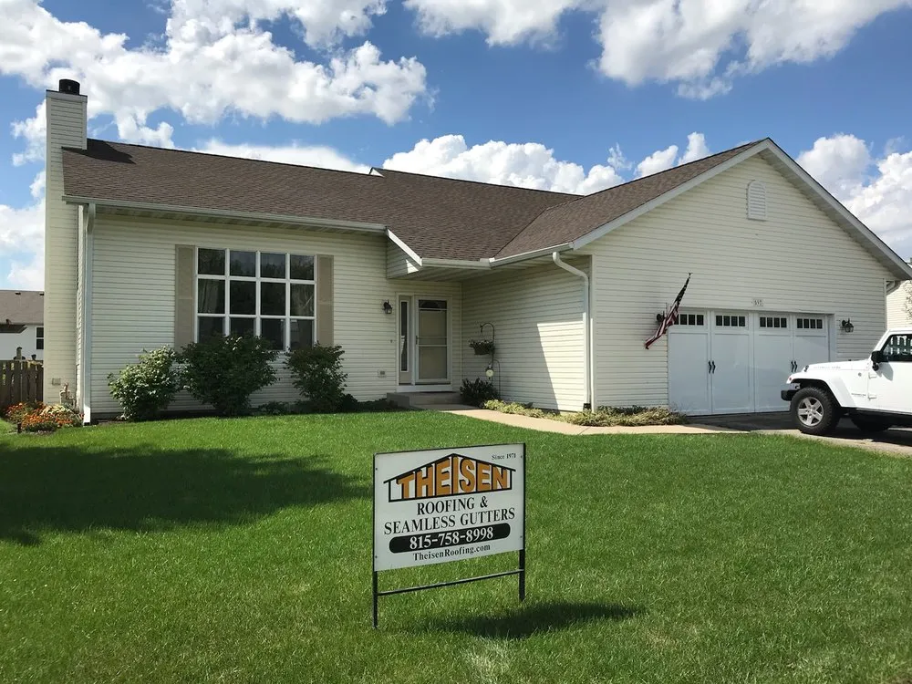 Slide of Theisen Roofing & Siding