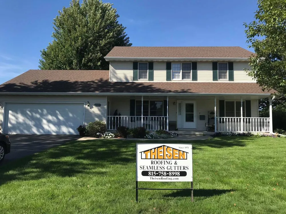 Slide of Theisen Roofing & Siding