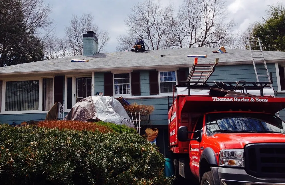 Slide of Thomas Burke Roofing & Gutters