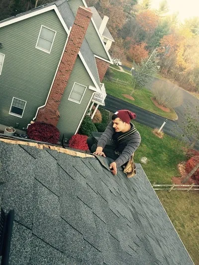 Slide of Thomas Burke Roofing & Gutters