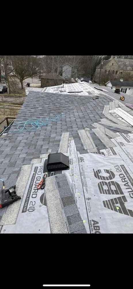 Professional storm damage roof repair for residential properties across South Heights, PA - Thomas Painting & Remodeling