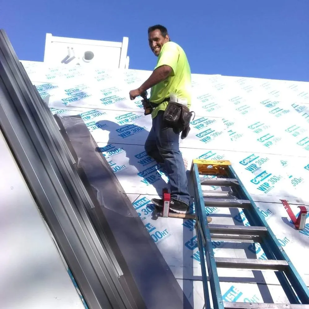 Slide of Thomas Roofing