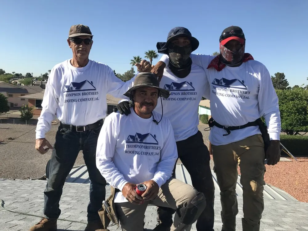 Slide of Thompson Brothers Roofing Company