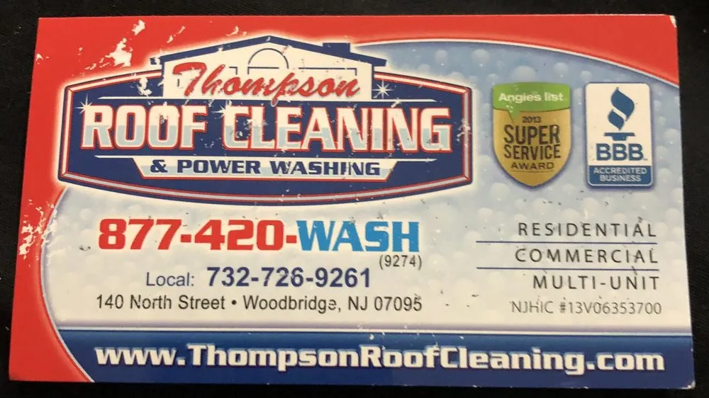 Slide of Thompson Roof Cleaning & Power Washing