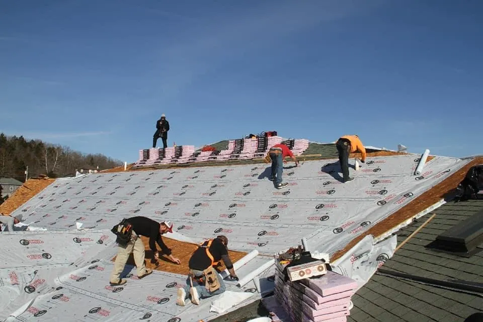 Emergency roof leak repair in Linn Creek, MO by Thompson Roofing & Reconstruction