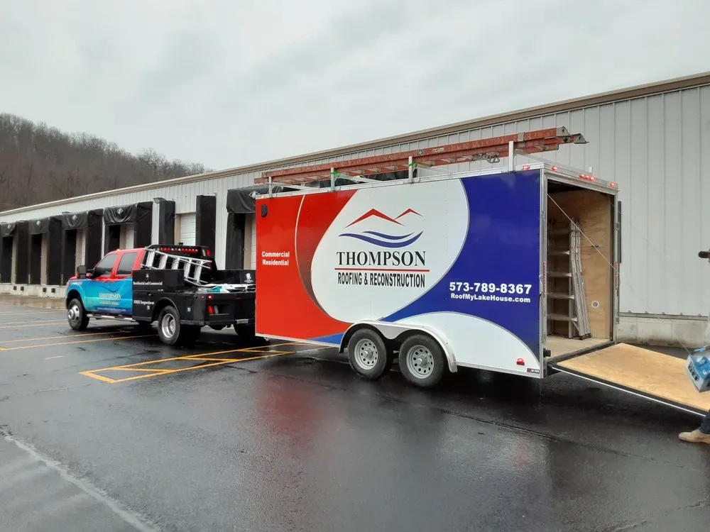 Professional residential roofing service near you in Linn Creek, MO by Thompson Roofing & Reconstruction