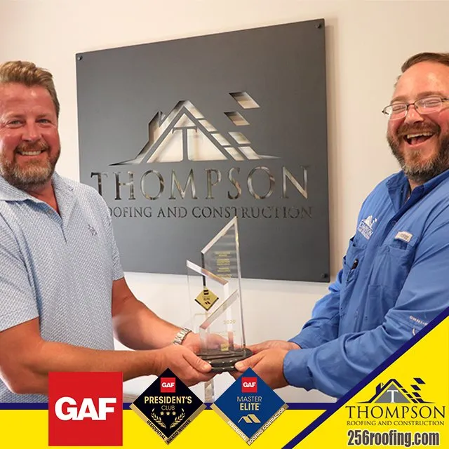 Slide of Thompson Roofing and Construction